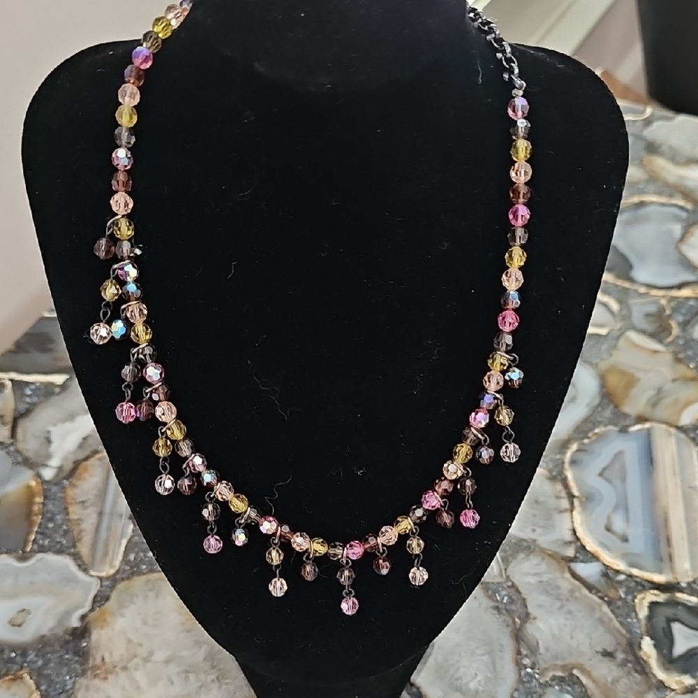 Elegant Multicolor Beaded Necklace